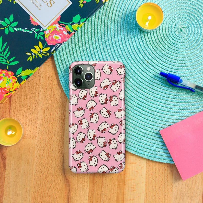 Hello Kitty KK6 Phone Case For Apple iPhone 11 12 13 14 15 16 e 17 Air PRO Plus Mini Max Japan Japanese Kitty White Cartoon Charact Kitten image 8