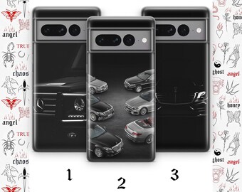 ドイツ車メルセデス1型スマホケースカバー Google Pixel 6 6A 7 7A 8