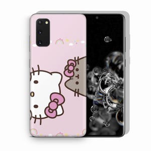 Hello Kitty KK8 Phone Case Cover For MANY VARIOUS Samsung Galaxy Models Japan Japanese Kitty White Cartoon Character Kitten 2