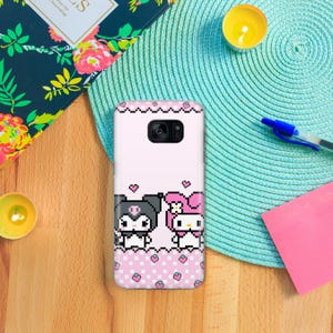 Hello Kitty KK8 Phone Case Cover For Samsung Galaxy S5 S6 S7 S8 S9 Edge Plus LTE NEO Models Japan Japanese Kitty White Cartoon Character Cat image 8