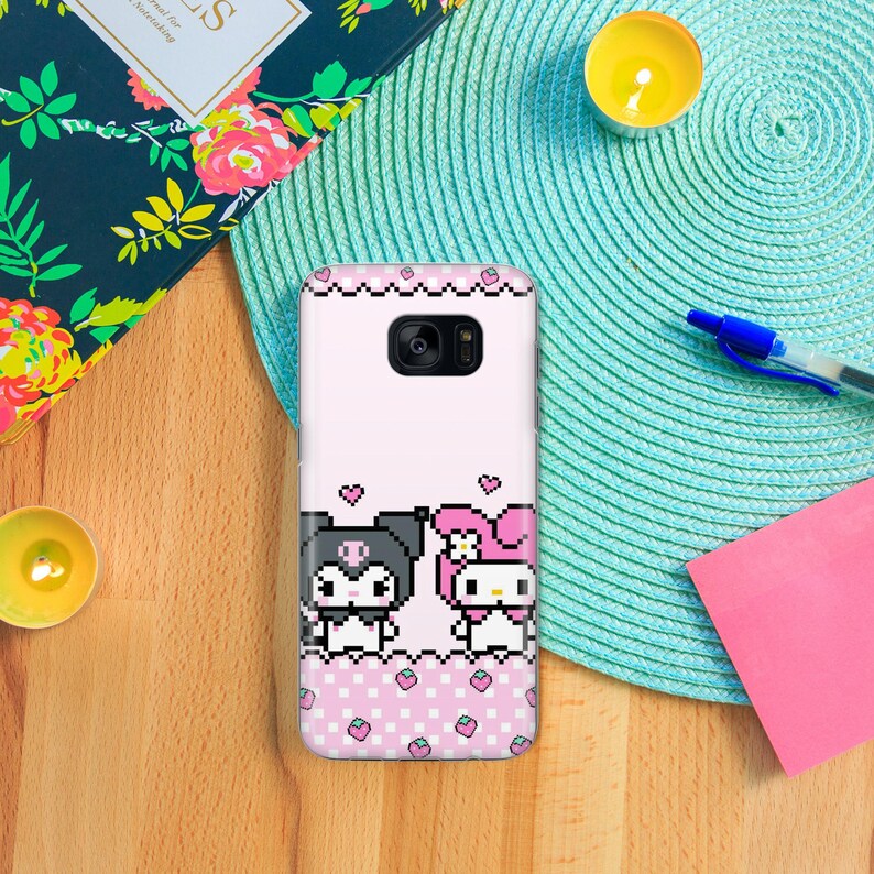 Hello Kitty KK8 Phone Case Cover For Samsung Galaxy S5 S6 S7 S8 S9 Edge Plus LTE NEO Models Japan Japanese Kitty White Cartoon Character Cat image 8