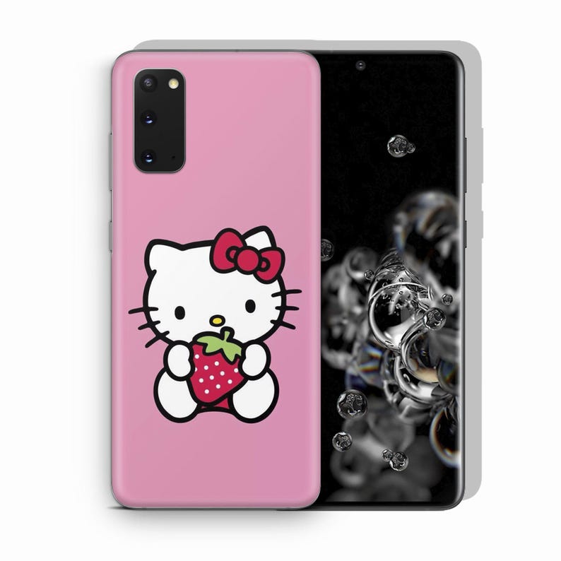 Hello Kitty KK1 Phone Case Cover For MANY VARIOUS Samsung Galaxy Models Japan Japanese Kitty White Cartoon Character Kitten 3