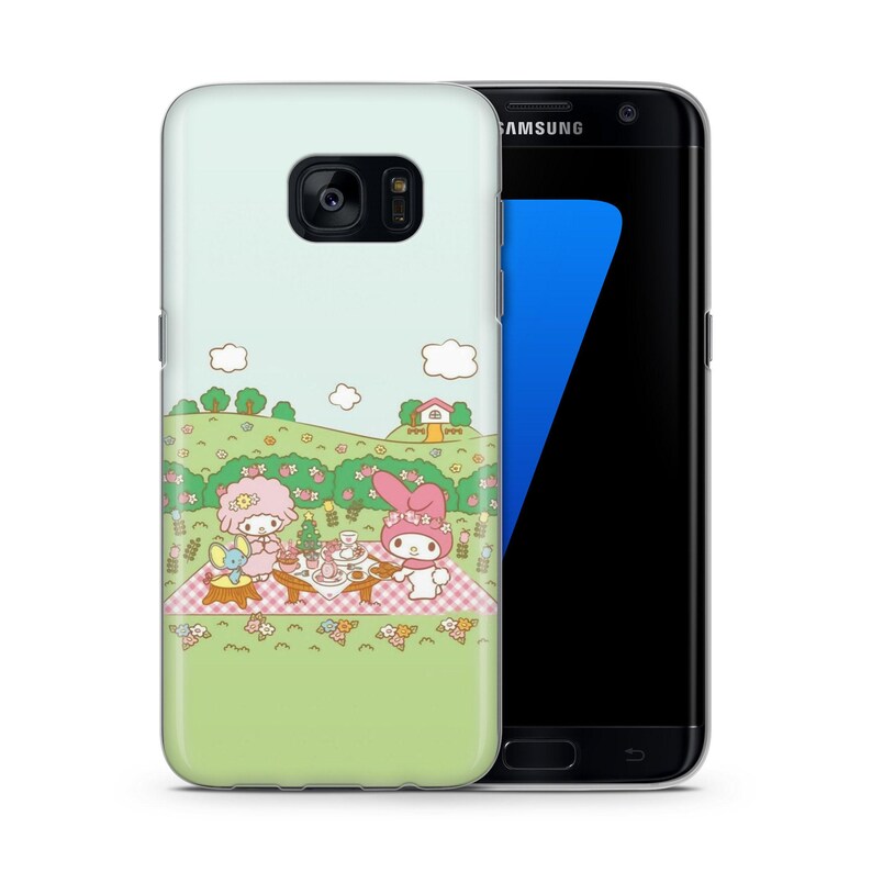 Hello Kitty KK4 Phone Case Cover For Samsung Galaxy S5 S6 S7 S8 S9 Edge Plus LTE NEO Models Japan Japanese Kitty White Cartoon Character Cat 2