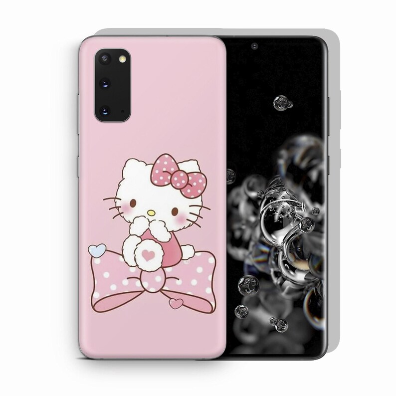 Hello Kitty KK1 Phone Case Cover For MANY VARIOUS Samsung Galaxy Models Japan Japanese Kitty White Cartoon Character Kitten 2