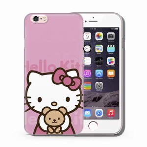 Hello Kitty KK7 Phone Case Cover For Apple iPhone 5 SE 2020 2022 6 7 8 X Xs XR MaX PLuS Models Japan Japanese Kitty White Cartoon Character 3