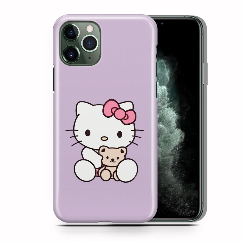 Hello Kitty KK1 Phone Case For Apple iPhone 11 12 13 14 15 16 e 17 Air PRO Plus Mini Max Japan Japanese Kitty White Cartoon Charact Kitten 1