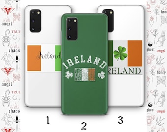 Irish Flag K2 Phone Case Case For Samsung Galaxy S21 S22 S23 S24 S25 S26 FE Plus Ultra Edge Flag Of Ireland Tricolor Green White Orange