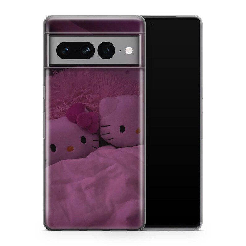 Hello Kitty KK9 Phone Case Cover For Google Pixel 6 6A 7 7A 8 8A 9 9A 10 Pro XL Models Japan Japanese Kitty White Cartoon Character Kitten 2