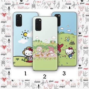 Hello Kitty KK4 Phone Case Case For Samsung Galaxy S20 S21 S22 S23 S24 S25 FE Plus Ultra Edge Japan Japanese Kitty White Cartoon Character image 1