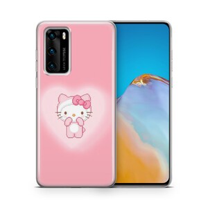 Hallo Kitty KK5 Telefon Fall Abdeckung Für Huawei P9 P10 P20 P30 P40 Lite PRO Plus LG G5 G6 Modell Japan Japanische Kitty Weiß Cartoon Charakter Katze 3