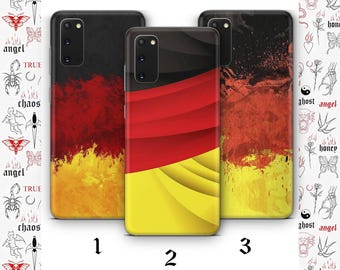 German Flag K1 Phone Case Cover For MANY VARIOUS Samsung Galaxy Models Germany Flag Deutsche Flagge Country Flag Deutschland