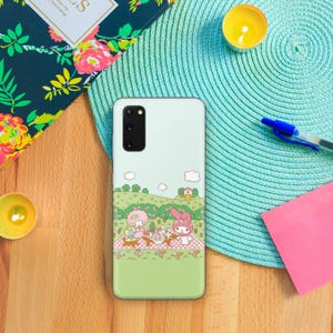 Hello Kitty KK4 Phone Case Cover For MANY VARIOUS Samsung Galaxy Models Japan Japanese Kitty White Cartoon Character Kitten image 6