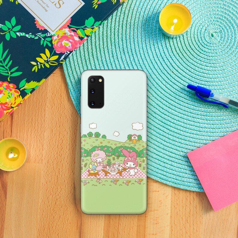 Hello Kitty KK4 Phone Case Cover For MANY VARIOUS Samsung Galaxy Models Japan Japanese Kitty White Cartoon Character Kitten image 6