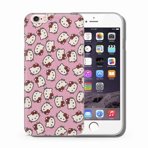 Hello Kitty KK6 housse de téléphone pour Apple iPhone 5 SE 2020 2022 6 7 8 X Xs XR MaX PLuS modèles japon japonais Kitty blanc personnage de dessin animé 3