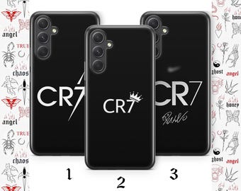Cristiano Ronaldo CR6 Phone Case Cover For Samsung A14 A15 A16 A17 A25 A26 A33 A34 A35 A36 A53 A54 A55 A56 A72 A73 + More Best Football Game