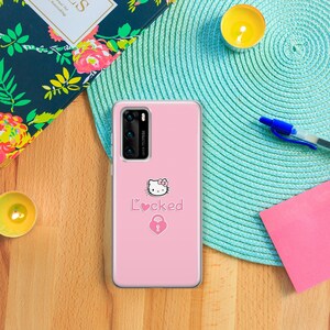 Hallo Kitty KK5 Telefon Fall Abdeckung Für Huawei P9 P10 P20 P30 P40 Lite PRO Plus LG G5 G6 Modell Japan Japanische Kitty Weiß Cartoon Charakter Katze Bild 4