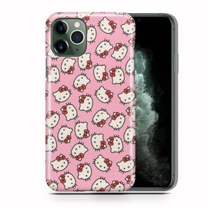 Hello Kitty KK6 Phone Case For Apple iPhone 11 12 13 14 15 16 e 17 Air PRO Plus Mini Max Japan Japanese Kitty White Cartoon Charact Kitten 3