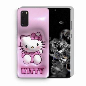 Hello Kitty KK9 Phone Case Cover For MANY VARIOUS Samsung Galaxy Models Japan Japanese Kitty White Cartoon Character Kitten 3