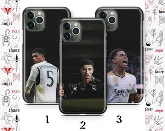 Jude Bellingham K8 Phone Case For Apple iPhone 11 12 13 14 15 16 e 17 Air PRO Plus Mini Max English Football Player Soccer Game British