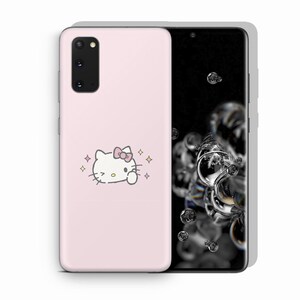 Hello Kitty KK5 Phone Case Cover For MANY VARIOUS Samsung Galaxy Models Japan Japanese Kitty White Cartoon Character Kitten 2