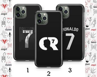 Cristiano Ronaldo RK7 Phone Case For Apple iPhone 11 12 13 14 15 16 e 17 Air PRO Plus Mini Max Best Football Player Portugal Professional