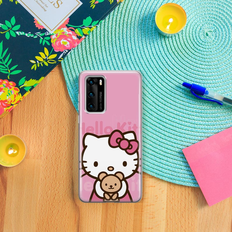 Hello Kitty KK7 Phone Case Cover For Huawei P9 P10 P20 P30 P40 Lite PRO Plus LG G5 G6 Model Japan Japanese Kitty White Cartoon Character Cat image 8