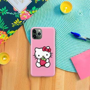 Hello Kitty KK1 Phone Case For Apple iPhone 11 12 13 14 15 16 e 17 Air PRO Plus Mini Max Japan Japanese Kitty White Cartoon Charact Kitten image 8