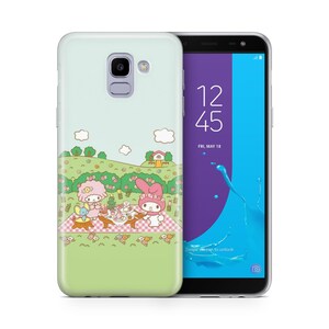 Hello Kitty KK4 Telefon Fall Abdeckung für Samsung Galaxy A3 A5 A6 A7 A8 J3 J5 J6 J7 Modelle Japan japanische Kitty weiße Zeichentrickfigur Kätzchen 2