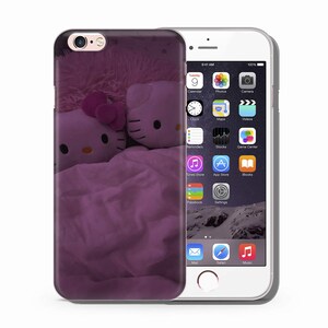Hello Kitty KK9 Phone Case Cover For Apple iPhone 5 SE 2020 2022 6 7 8 X Xs XR MaX PLuS Models Japan Japanese Kitty White Cartoon Character 2