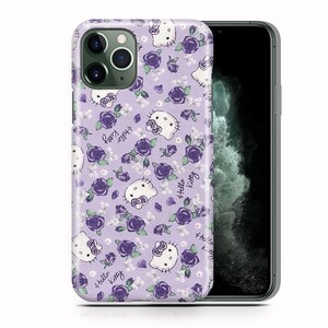 Hello Kitty KK2 Handyhülle für Apple iPhone 11 12 13 14 15 16 e 17 Air PRO Plus Mini Max Japan Japanische Kitty Weiß Cartoon Charact Kätzchen 1