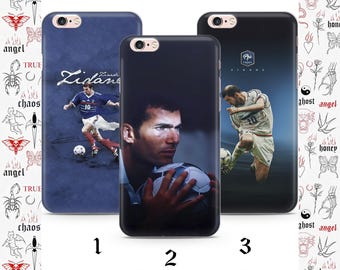Zinedine Zidane K6 Phone Case Cover For Apple iPhone 5 SE 2020 2022 6 7 8 X Xs XR MaX PLuS Models French Spain Football Soccer Player Zizou