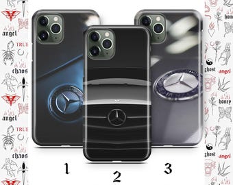 German Car Merc K8 Phone Case For Apple iPhone 11 12 13 14 15 16 e 17 Air PRO Plus Mini Max Luxury Car Benz Phone Case G Wagon S-Class
