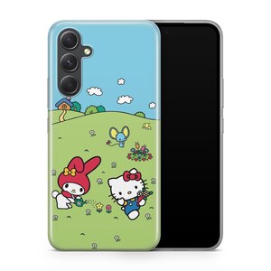 Hello Kitty KK4 Phone Case Cover For Samsung A14 A15 A16 A17 A25 A26 A33 A34 A35 A36 A53 A54 A55 A56 A72 A73 + More Models Japan Kitty White 3