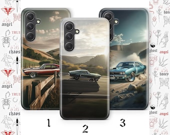 American Muscle Car K3 Phone Case Cover For Samsung A14 A15 A16 A17 A25 A26 A33 A34 A35 A36 A53 A54 A55 A56 A72 A73 + More Models USA Car