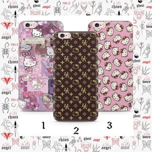 Hello Kitty KK6 housse de téléphone pour Apple iPhone 5 SE 2020 2022 6 7 8 X Xs XR MaX PLuS modèles japon japonais Kitty blanc personnage de dessin animé image 1