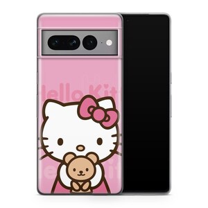 Hello Kitty KK7 Phone Case Cover For Google Pixel 6 6A 7 7A 8 8A 9 9A 10 Pro XL Models Japan Japanese Kitty White Cartoon Character Kitten 3
