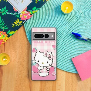 Hello Kitty KK8 Phone Case Cover For Google Pixel 6 6A 7 7A 8 8A 9 9A 10 Pro XL Models Japan Japanese Kitty White Cartoon Character Kitten image 4