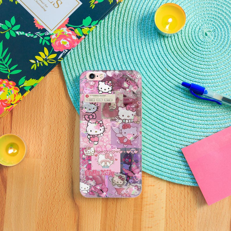 Hello Kitty KK6 housse de téléphone pour Apple iPhone 5 SE 2020 2022 6 7 8 X Xs XR MaX PLuS modèles japon japonais Kitty blanc personnage de dessin animé image 5
