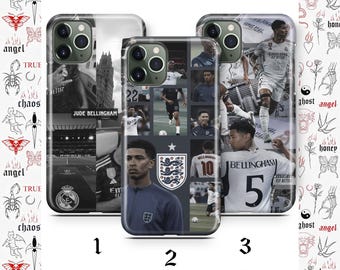 Jude Bellingham K2 Phone Case For Apple iPhone 11 12 13 14 15 16 e 17 Air PRO Plus Mini Max English Football Player Soccer Game British