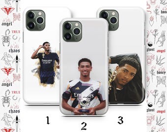 Jude Bellingham K6 Phone Case For Apple iPhone 11 12 13 14 15 16 e 17 Air PRO Plus Mini Max English Football Player Soccer Game British
