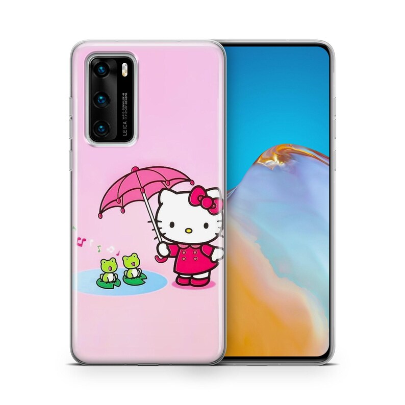 Hello Kitty KK9 Phone Case Cover For Huawei P9 P10 P20 P30 P40 Lite PRO Plus LG G5 G6 Model Japan Japanese Kitty White Cartoon Character Cat 1
