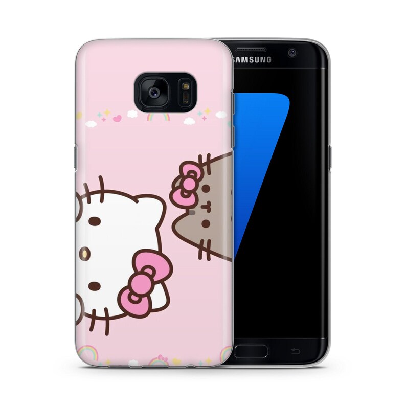 Hello Kitty KK8 Phone Case Cover For Samsung Galaxy S5 S6 S7 S8 S9 Edge Plus LTE NEO Models Japan Japanese Kitty White Cartoon Character Cat 2