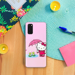 Hello Kitty KK9 Phone Case Cover For MANY VARIOUS Samsung Galaxy Models Japan Japanese Kitty White Cartoon Character Kitten image 4