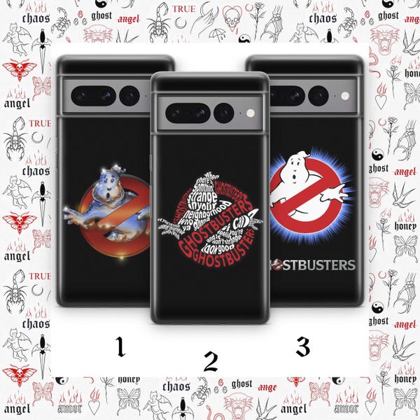 Ghostbusters K5 Phone Case Cover For Google Pixel 6 6A 7 7A 8 8A 9 9A 10 Pro XL Models American Supernatural Movie Cartoon Ghost Scary