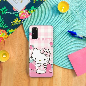 Hello Kitty KK8 Phone Case Cover For MANY VARIOUS Samsung Galaxy Models Japan Japanese Kitty White Cartoon Character Kitten image 4