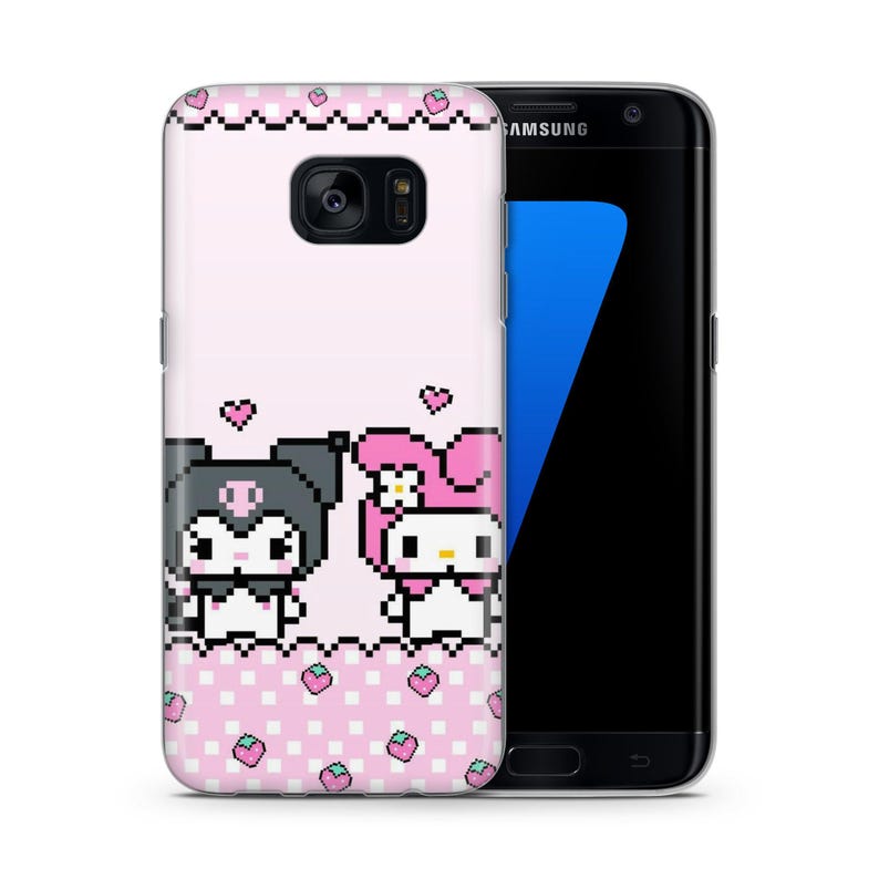 Hello Kitty KK8 Phone Case Cover For Samsung Galaxy S5 S6 S7 S8 S9 Edge Plus LTE NEO Models Japan Japanese Kitty White Cartoon Character Cat 3