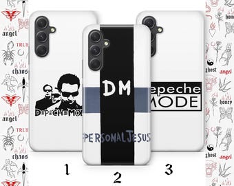 Depeche Mode K1 Phone Case Cover For Samsung A14 A15 A16 A17 A25 A26 A33 A34 A35 A36 A53 A54 A55 A56 A72 A73 + More Model English Music Band