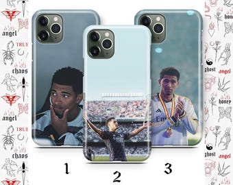 Jude Bellingham K4 Phone Case For Apple iPhone 11 12 13 14 15 16 e 17 Air PRO Plus Mini Max English Football Player Soccer Game British