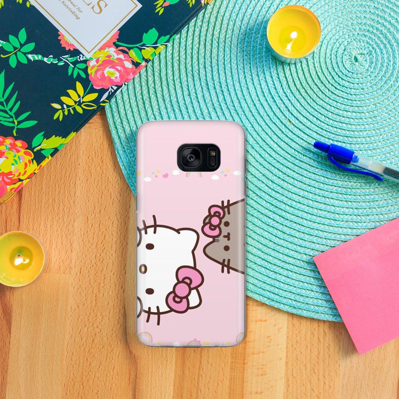 Hello Kitty KK8 Phone Case Cover For Samsung Galaxy S5 S6 S7 S8 S9 Edge Plus LTE NEO Models Japan Japanese Kitty White Cartoon Character Cat image 6