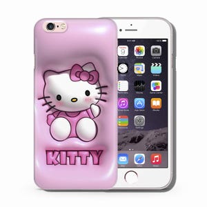 Hello Kitty KK9 Phone Case Cover For Apple iPhone 5 SE 2020 2022 6 7 8 X Xs XR MaX PLuS Models Japan Japanese Kitty White Cartoon Character 3